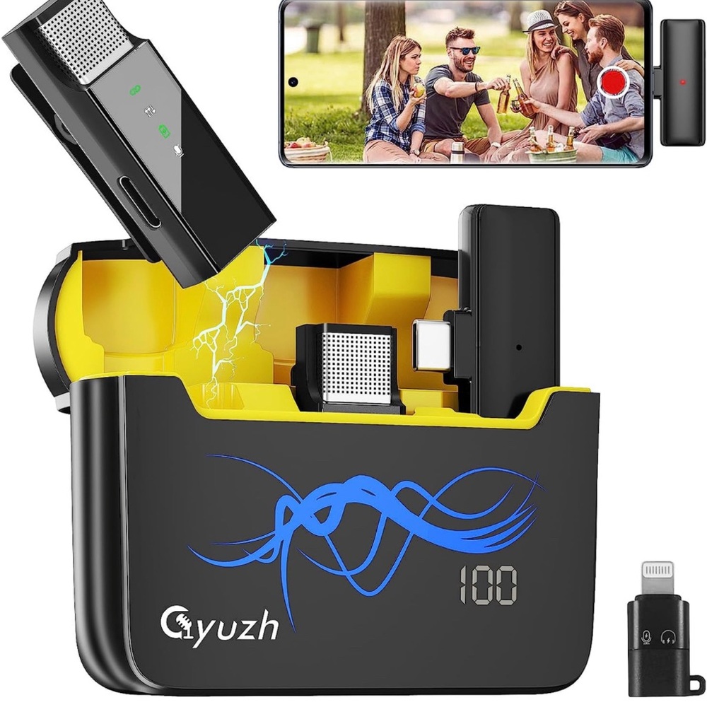 Wireless Lavalier Microphone Gyuzh